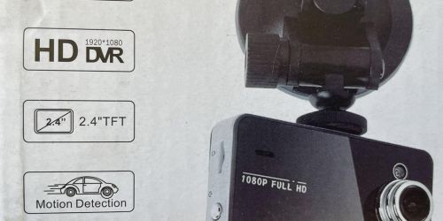 Full HD Autós Kamera Mozgásérzékelővel Video rögzítése könnyedén, 1920x1080 felbontásban, TF kártyára.
 5900Ft
